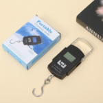 Digital Luggage Weight Scale 50kg (110lb) with LED Display – Portable Hanging Travel Scale (Black) - Image 3