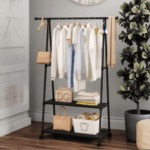 Multi-Functional Detachable Metal Clothes Hanger – Triangular Storage Rack for Wardrobe, Home & Kitchen Organization - Image 2