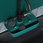 Faucet Drain Mat Rectangular – Self-Draining Soap Dish & Drying Basket for Kitchen & Bathroom Countertop - Image 3