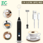 Electric coffee beater - 2 in 1 high quality electric coffee beater and grinder rechargeable - electric coffee beater Milk Frothier & Former, Egg Beater, Cake Beater, Portable Hand Beater and mixer and USB connected and easily rechargeable - Image 6