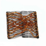Pack of 2 Magic Double Hair Comb Clips Stretchy Beads Elastic Hair Accessories for Women & Girls - Image 3