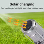 6-in-1 Solar Rechargeable Camping Lantern Fan – Portable Hanging Tent Light with Cooling Fan - Image 12