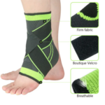 High Quality Ankle Support Belt with Elastic Compression Strap – Adjustable Foot & Joint Stabilizer - Image 3