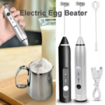 Electric coffee beater - 2 in 1 high quality electric coffee beater and grinder rechargeable - electric coffee beater Milk Frothier & Former, Egg Beater, Cake Beater, Portable Hand Beater and mixer and USB connected and easily rechargeable - Image 4