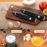 Electric coffee beater - 2 in 1 high quality electric coffee beater and grinder rechargeable - electric coffee beater Milk Frothier & Former, Egg Beater, Cake Beater, Portable Hand Beater and mixer and USB connected and easily rechargeable - Image 5