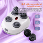 Smart Heated Scalp Massager Electric Waterproof Hair Growth Head Massage Brush Stress Relief Kneading Scratcher - Image 5