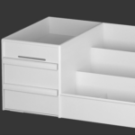 Plastic Drawer Makeup Storage Box – Desktop Cosmetic & Skincare Organizer for Dressing Table, Dormitory & Office Stationery Storage - Image 6
