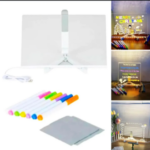 DIY Lamp Acrylic Luminescent Lamp Hand writing Doodles/ Notes Toy For Kids - Image 3