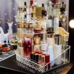 Large Capacity 360° Rotating Acrylic Makeup Organizer – Cosmetic Storage Stand for Perfume, Skincare & Jewelry Display - Image 5