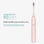 USB Rechargeable Ultrasonic Sonic Electric Toothbrush with 4 Brush Heads – 6 Cleaning Modes, 2-Minute Smart Timer & IPX7 Waterproof - Image 5