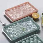 Mini Round Ice Cube Tray Plastic Diamond Moulds Ice Ball - Image 3