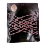 Pack of 2 Magic Double Hair Comb Clips Stretchy Beads Elastic Hair Accessories for Women & Girls - Image 4