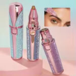 Portable 2-in-1 Electric Epilator & Eyebrow Trimmer with LED – Facial, Lip & Body Hair Remover - Image 5