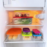 7Pcs Rectangular Food Storage Bowl Plastic with Lids Freshing Box Rainbow Food Preservation Food Sealed Box Refrigerator Storage - Image 9