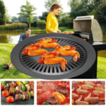 Korean BBQ Grill Pan Non-Stick Smokeless Stovetop BBQ Grill Plate for Indoor Outdoor Barbecue Oven BBQ Tools - Image 7