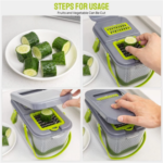 New 22 in 1 Vegetable Chopper Dicer Onion Chopper with 13 Blades and Container Veggie Mandoline for Potato Tomato - Image 5
