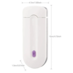Instant Hair Remover Eraser – Portable Pain-Free Face & Body Hair Removal Device for Men & Women (Finishing Touch Style) - Image 7