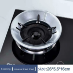 Gas Burner Cover with Ventilation Holes - Compatible with Flat Bottomed & Round Bottomed Pots, Durable Metal Stove Top Protector for Home, Picnic, Restaurant Stoves, Outdoor Kitchens & Gas Stoves. - Image 2