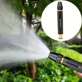 Sda413c2c29b346fc80b29894d8ba6c14c-1.jpg_220x220q75-1.jpg_-1.jpg High-Pressure Water Spray Nozzle – Adjustable Hose Pipe Nozzle for Car Wash, Garden & Lawn Cleaning - Image 1