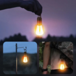USB Type-C Rechargeable Straight LED Camping Bulb Light – Portable Hanging Tent & Emergency Multi-Use Bulb with Hook for Outdoor, Home, Car & Load-Shedding - Image 7