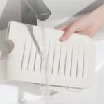 Kitchen Silicone Sink Faucet Splash Pad – Water Splash Catcher Mat | Countertop Protector & Drainage Drying Pad - Image 3