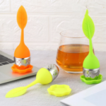 Pack of 2 Tea Infuser, Loose Leaf Tea Steeper, Silicone With Stainless Steel Strainer Ball - Image 13