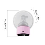 Wearable Electric Breast Pump Hands-Free Double-Sided Automatic Breastfeeding Milk Collector - Image 8