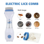 Electric Suction Flea Comb for Pets – Automatic Lice Remover with Dense Teeth for Dogs & Cats Grooming - Image 8