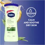 Vaseline Aloe Soothe Body Lotion 400ml – Hydrating Aloe Vera Moisturizer for Soft & Smooth Skin