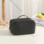 Diamond Cut Luxury Cosmetic Bag – Portable Makeup Organizer & Travel Toiletry Pouch - Image 2