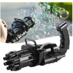 Automatic Bubble Gun Toy for Kids – Rotating Bubble Shooter with Safe Bubble Blower - Image 2