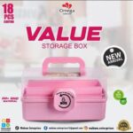 3-Layer Value Storage Box – Multi-Compartment Stackable Organizer for Home, Kitchen & Household Use - Image 7