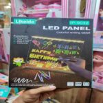 LED Colorful Writing Tablet – DIY Neon Message Board Night Light with USB Power - Image 2