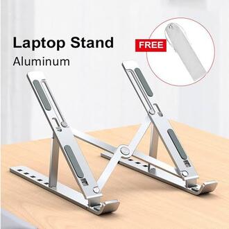 WhatsApp-Image-2026-04-30-at-2.45.05-AM-1.jpeg Portable Adjustable Aluminium Laptop Stand – Foldable Laptop Holder for Desk, DJ & Office Use - Image 1