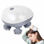 Smart Heated Scalp Massager Electric Waterproof Hair Growth Head Massage Brush Stress Relief Kneading Scratcher