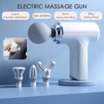 USB Portable Electric Massage Gun – Mini Fascia Gun High Frequency Vibration Muscle Relaxation Body Massager