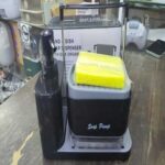 Multi-Functional Kitchen Soap Dispenser with Sponge Holder Dual Soap Pump Dishcloth Storage Tray - Image 5