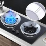 Gas Burner Cover with Ventilation Holes - Compatible with Flat Bottomed & Round Bottomed Pots, Durable Metal Stove Top Protector for Home, Picnic, Restaurant Stoves, Outdoor Kitchens & Gas Stoves.