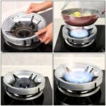 Gas Burner Cover with Ventilation Holes - Compatible with Flat Bottomed & Round Bottomed Pots, Durable Metal Stove Top Protector for Home, Picnic, Restaurant Stoves, Outdoor Kitchens & Gas Stoves. - Image 5