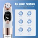Super Micro Bubble Facial Machine- Handheld Beauty Instrument Black_head Remover Facial Vacuum Pore Blackhead Cleaner- With 6 Replaceable Suction Heads- Water Cycle Clean Beauty Skin Care Tool - Image 4