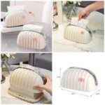 Irregular Cloud Shape Tissue Box – Spring-Loaded Luxury Paper Holder for Home & Living Room Decor - Image 2