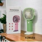 3-Speed USB Rechargeable Mini Portable Fan with Phone Holder – Fast Charging Handheld Cooling Fan - Image 4