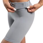 Women High Waist Yoga Shorts Summer Soft Stretch Fit - Image 6