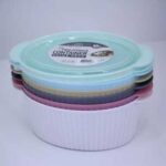 Pack of 2 Food Storage Containers 2500ml – Large Capacity Leak-Proof Plastic Kitchen Storage Boxes for Food, Fruits & Leftovers - Image 5