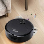 GullPlaza.pk 3-in-1 Smart Robot Vacuum Cleaner – USB Rechargeable Wireless Sweeping, Vacuuming & Mopping Robot for Home & Office - Image 3