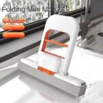 GullPlaza.pk Mini Handheld Cleaning Mop – Dry & Wet Dual-Use Portable Sponge Mop for Kitchen, Coffee Table, Glass & Home Cleaning