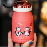 GullPlaza.pk Penguin Kids Insulated Water Bottle – Cute Stainless Steel Hot & Cold Drinking Flask with Leakproof Lid - Image 7