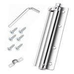 Automatic Invisible Door Closer – Aluminum Alloy Soft Closing Spring Door Closer for Home & Office Doors - Image 2