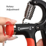 Adjustable Hand Grip Strengthener with Counter – Portable Metal Finger Exerciser for Gym, Fitness & Forearm Training - Image 4
