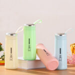 NICE Stainless Steel Thermal Vacuum Flask - 400ml Portable Water Bottle with Carrying Loop for Office, School & Travel - Leakproof Insulated Hot & Cold Thermos - Image 3